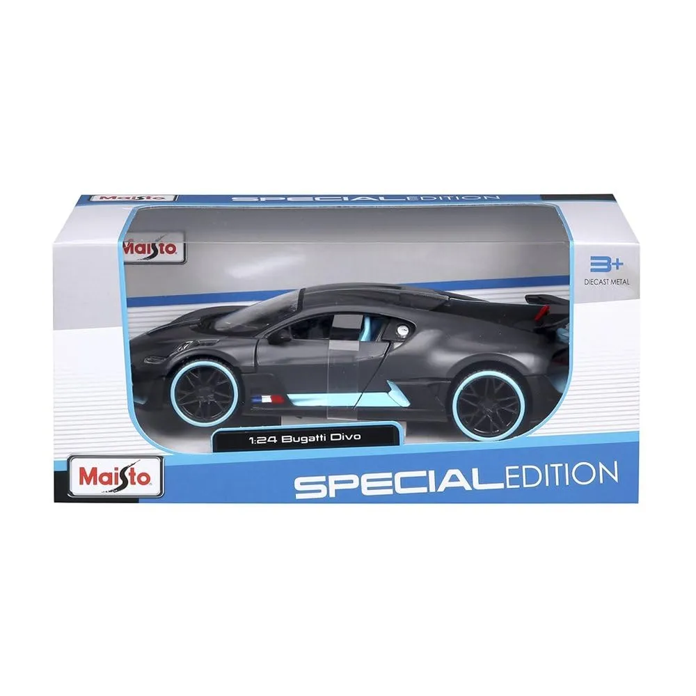 Maisto Bugatti Divo 390642 voiture miniature 1/24 gris foncé