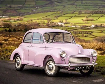 Brooklin Lansdowne 1961 Morris Minor Million miniature 1/43 lilas