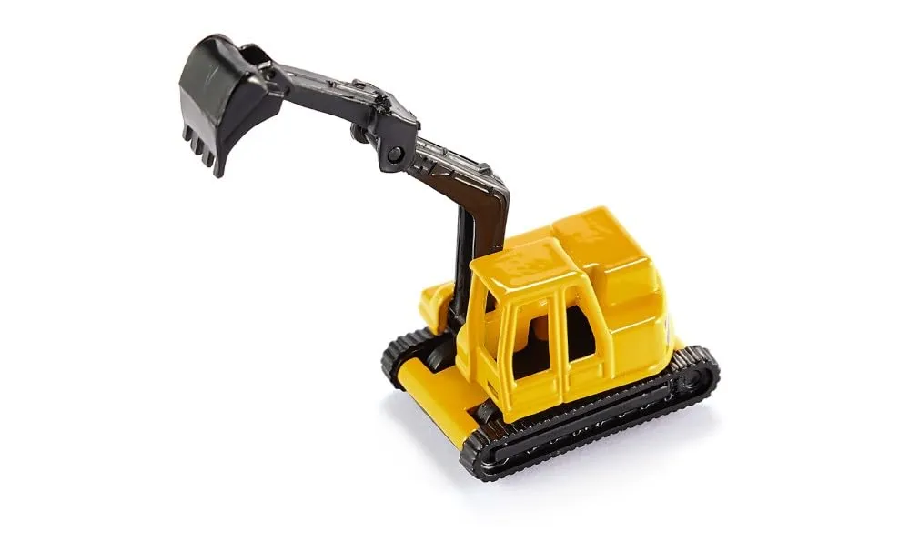 Siku 0801 excavateur jouet métal 6,8 cm jaune