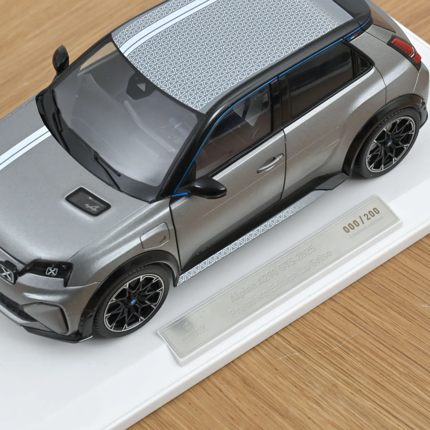 Norev Alpine A290 GTS 2025 Première Édition miniature 1/18 La Grise