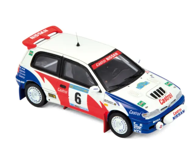 Norev Nissan Pulsar GTI-R 1992 rallye Suède miniature 1/43
