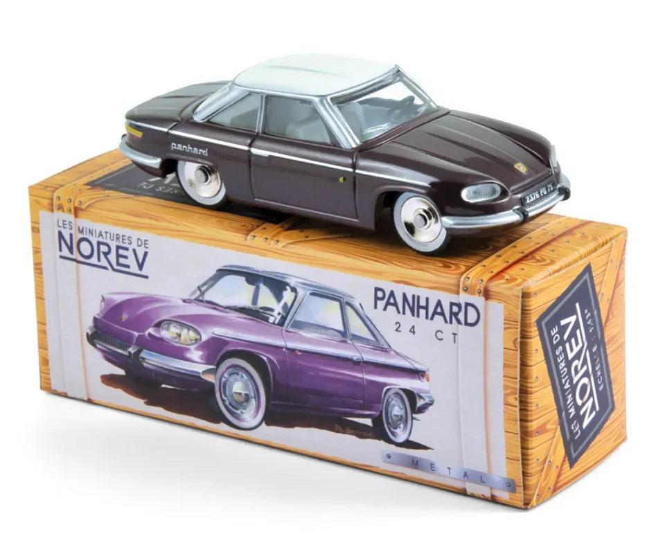 Norev Panhard 24 CT 1964 miniature 1/43 gris