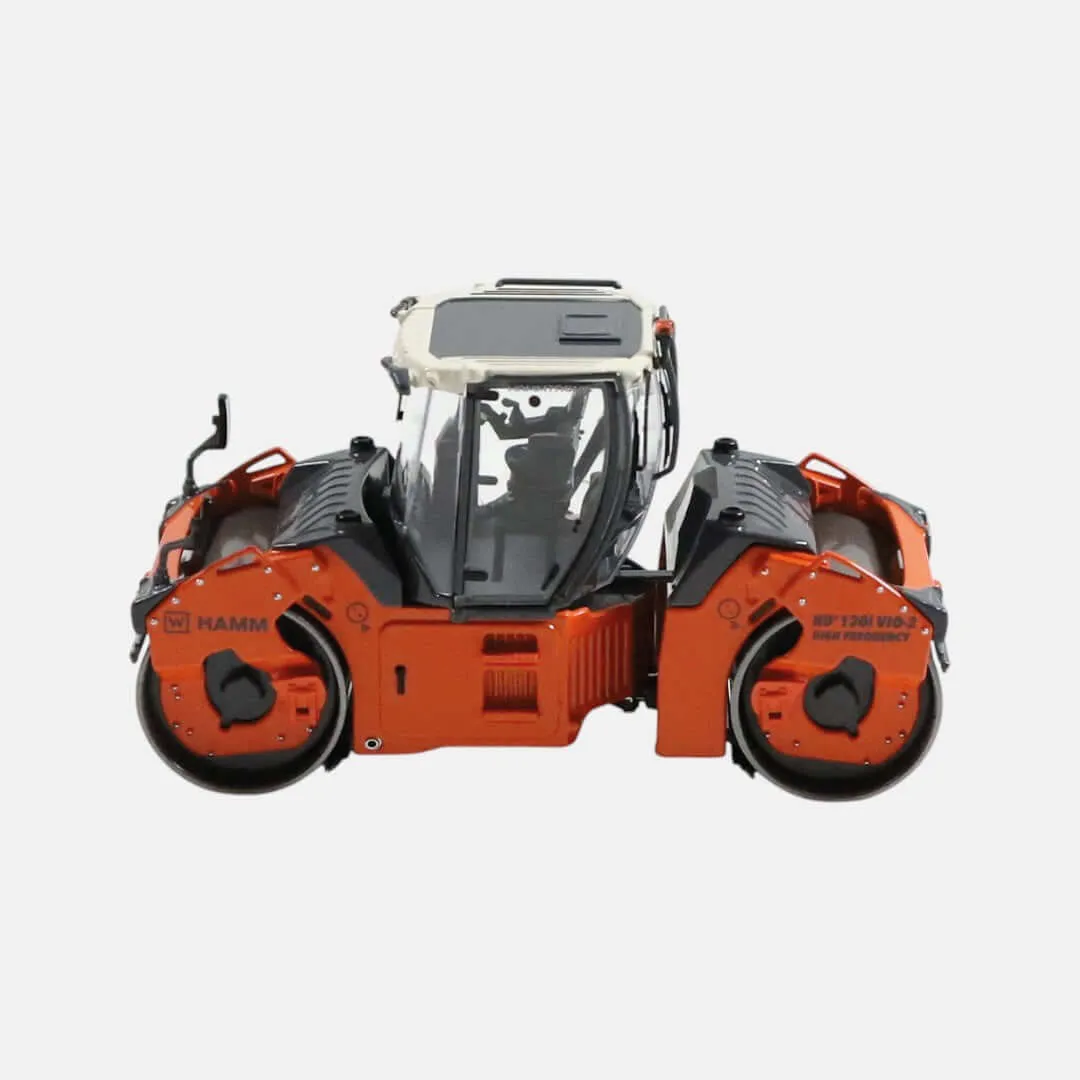 NZG Hamm HD+ 120i VIO-2 HF rouleau miniature 1:50 cabine détaillée
