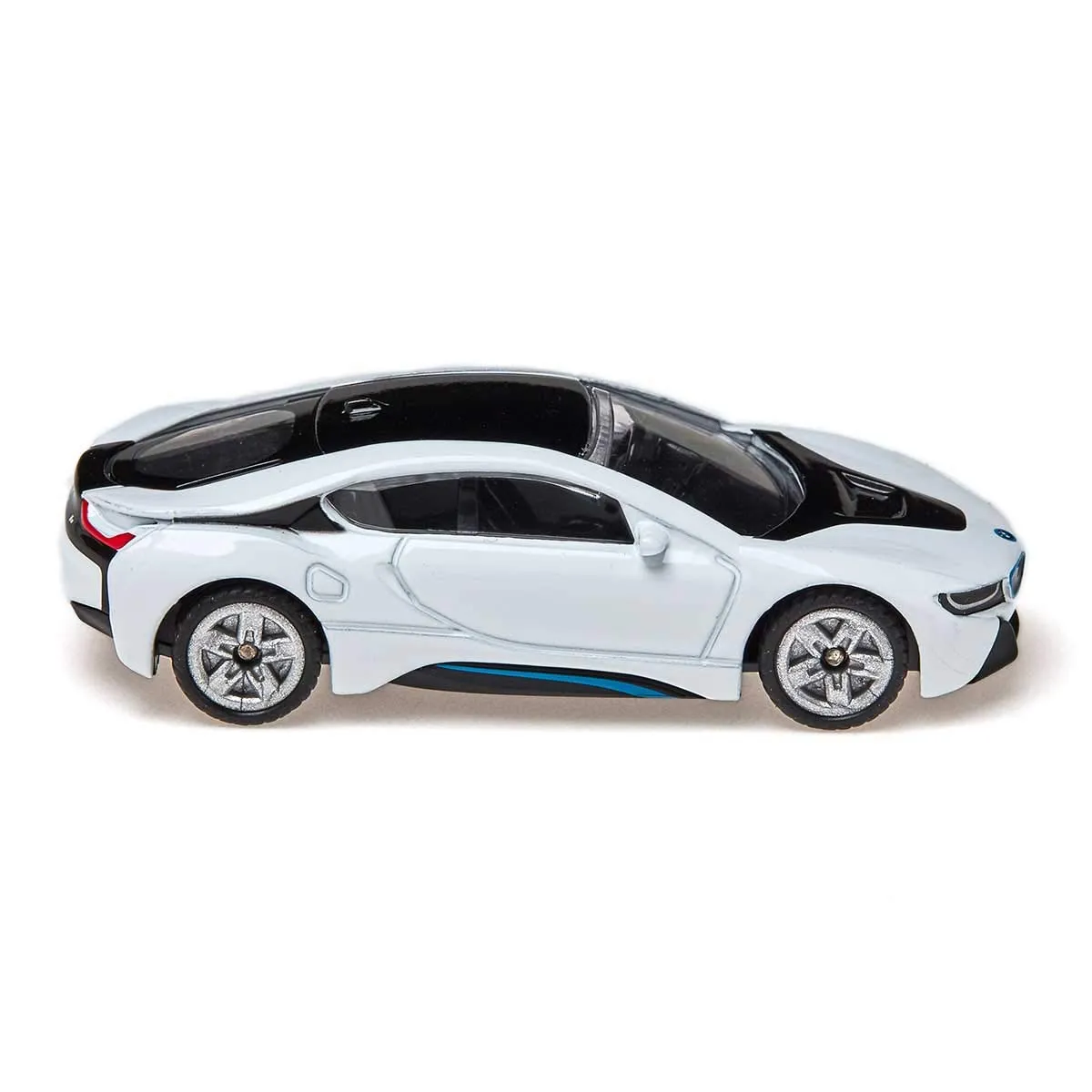 SIKU Super 1458 BMW i8 miniature auto noir/blanc métal