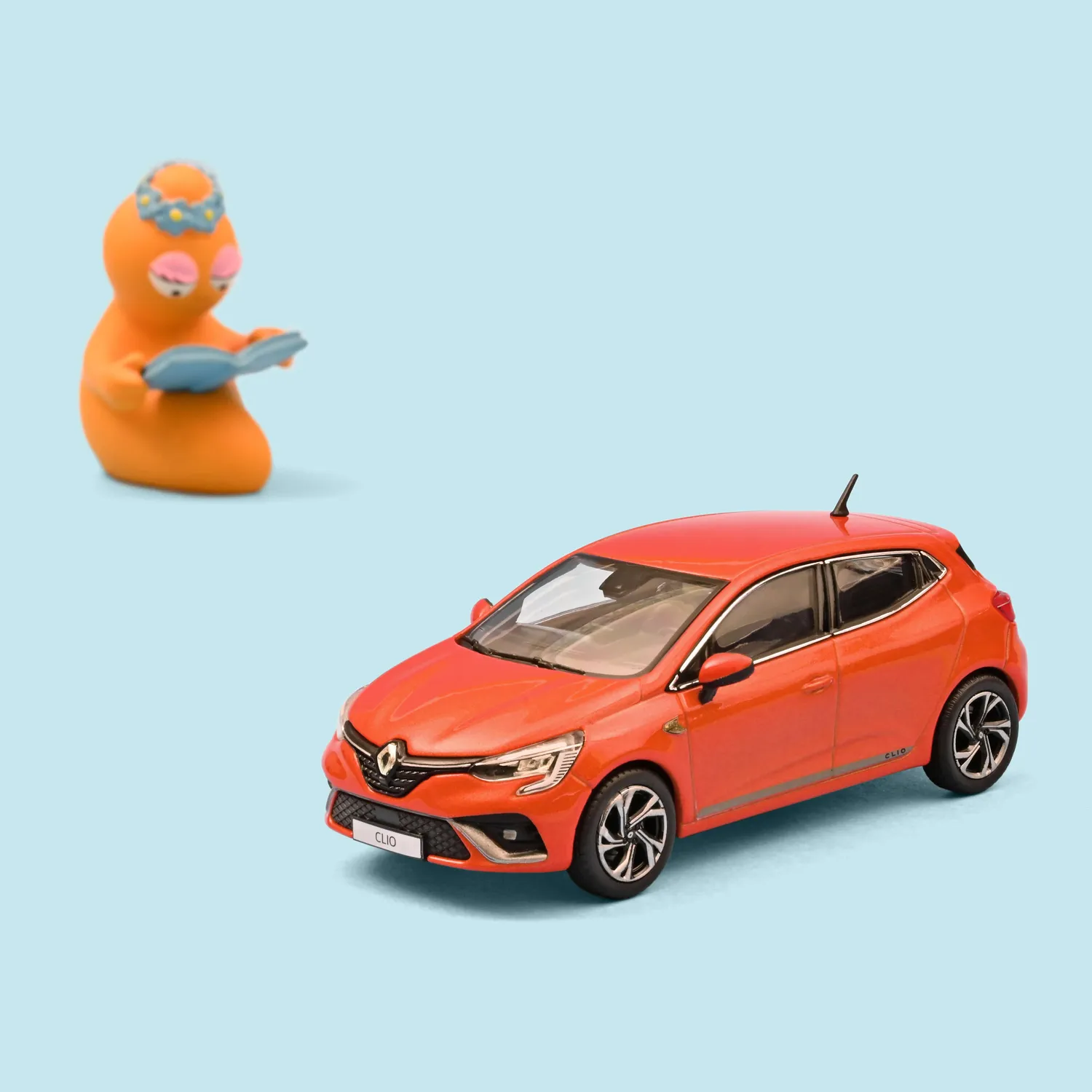 Norev Renault Clio R.S. Line 2019 Miniature 1/43 Orange
