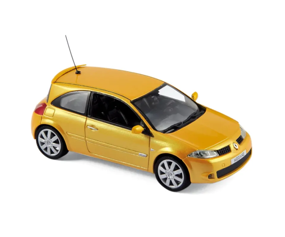 Norev Renault Mégane RS 2004 miniature 1/43 jaune Sirius