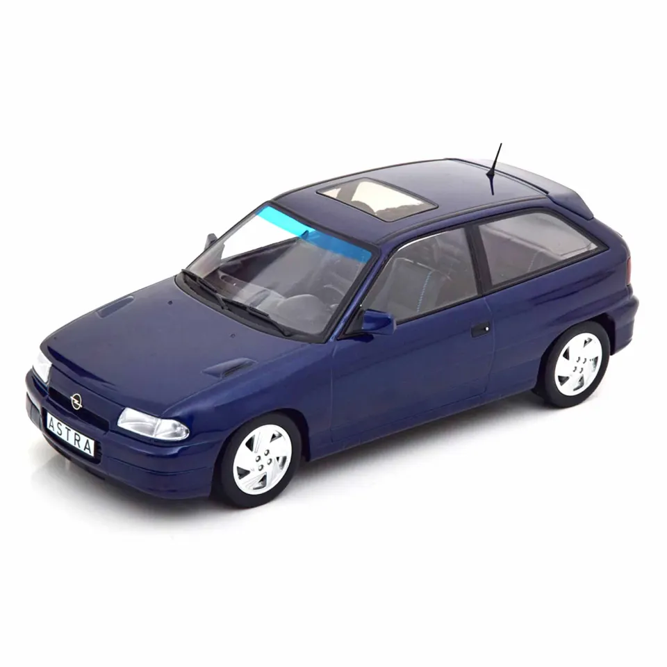 Norev Opel Astra GSi 1992 voiture miniature 1/18 bleu metallise