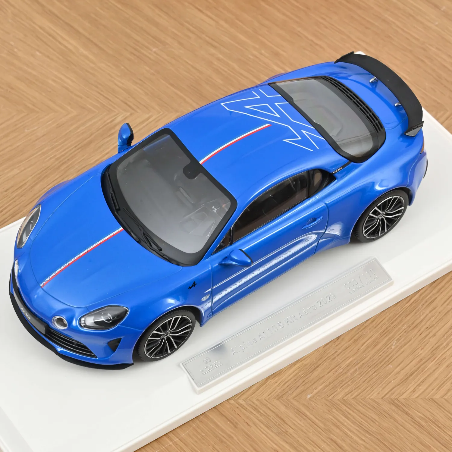 Norev Alpine A110 S Kit Aéro 2023 miniature 1/18 bleu