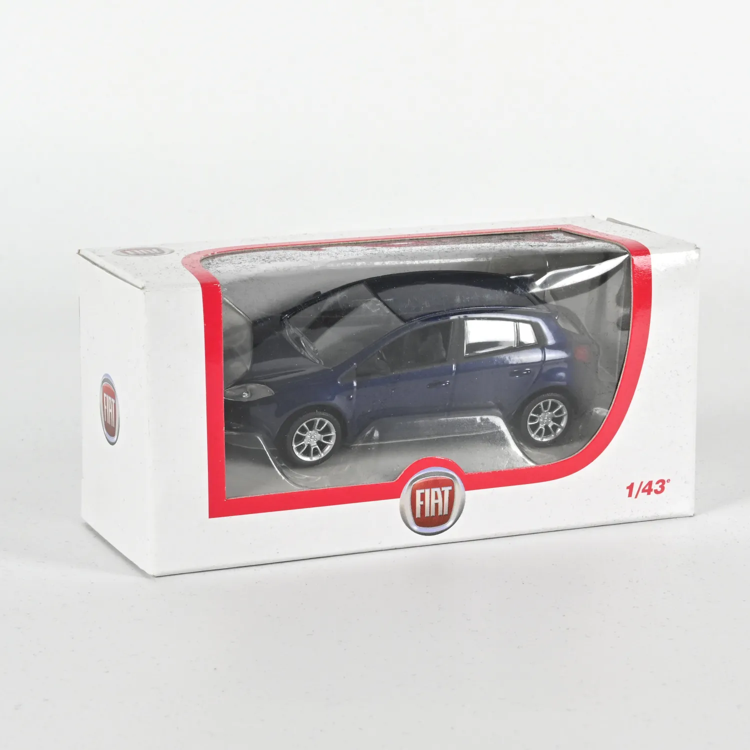 Norev Fiat Nuova Bravo voiture miniature 1/43 bleu foncé