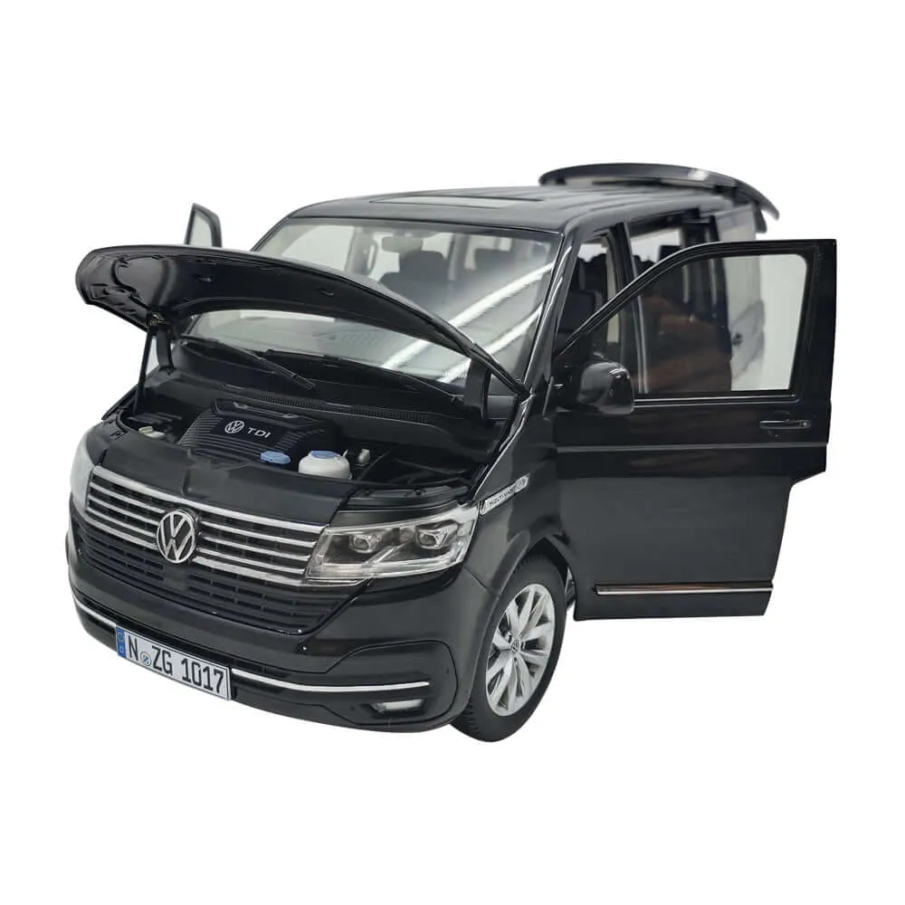 NZG VW T6.1 Multivan Highline noir voiture miniature 1:18 ouvrante