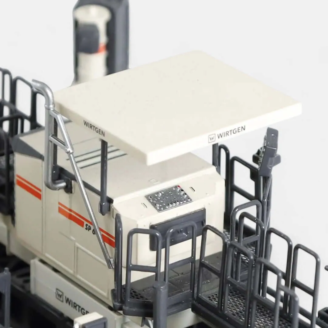 NZG Wirtgen SP64i finisseur miniature 1:50 21cm