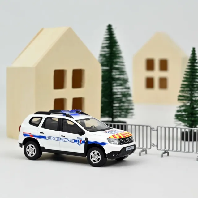 Norev Dacia Duster 2018 miniature 1/43 police municipale
