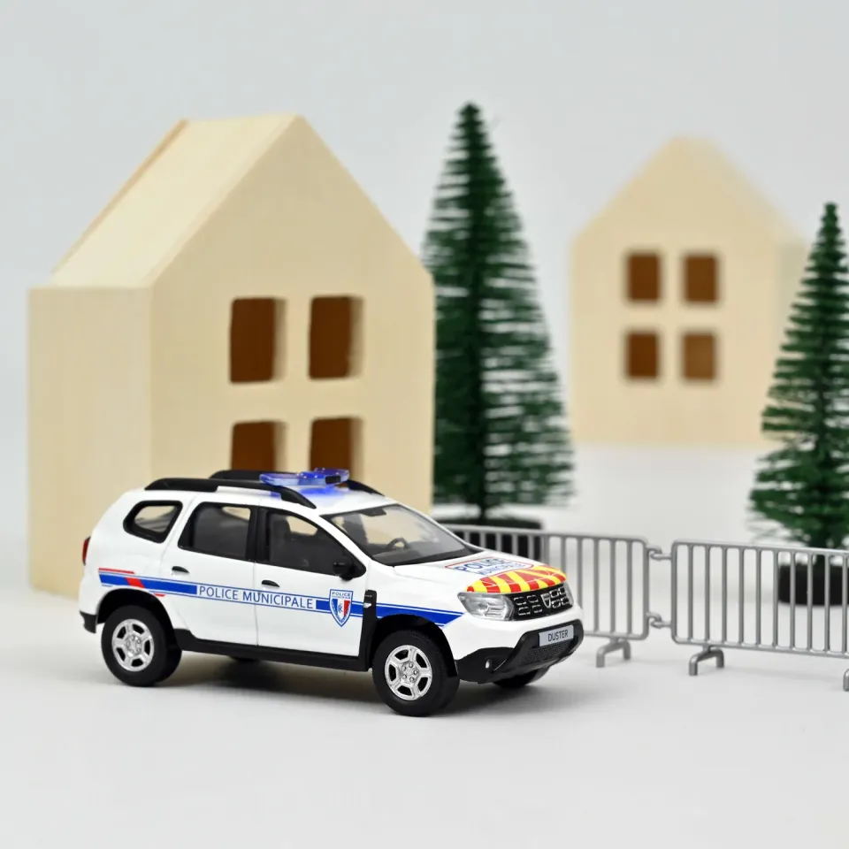 Norev Dacia Duster 2018 miniature 1/43 police municipale