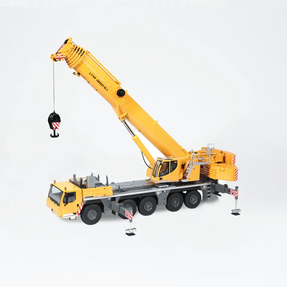 NZG Liebherr LTM 1250-5.1 grue miniature 1/50 123,5 cm