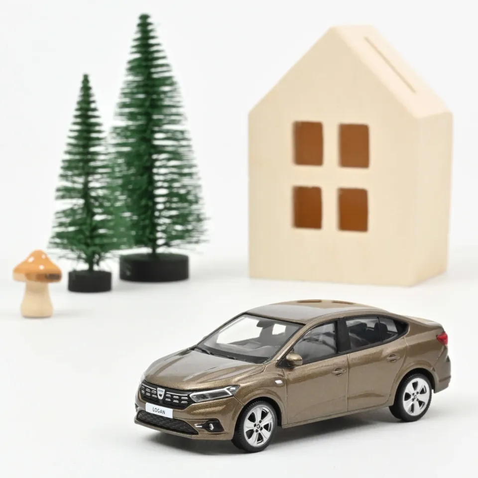 Norev Dacia Logan 2021 miniature 1/43 marron vison