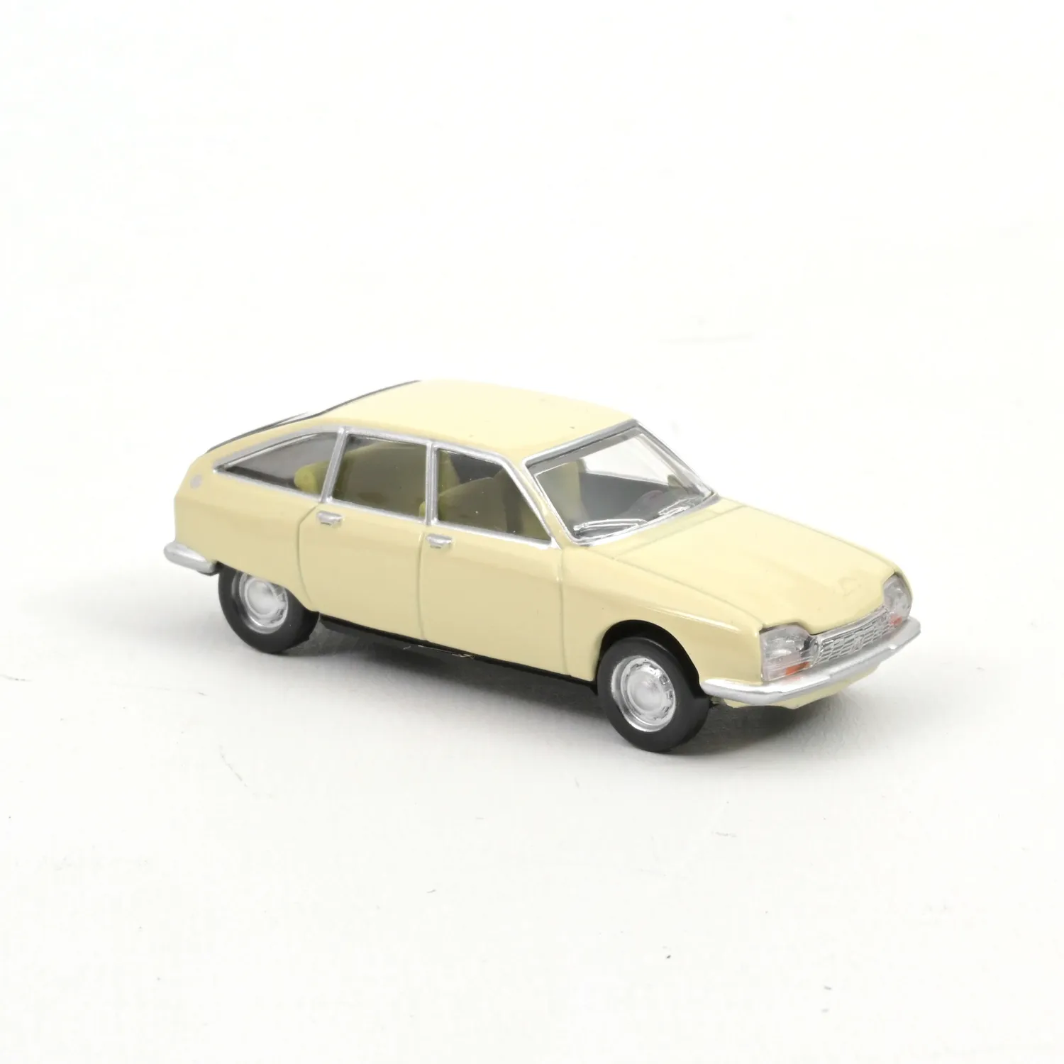 Norev Citroën GS 1971 voiture miniature 1/64 beige érable