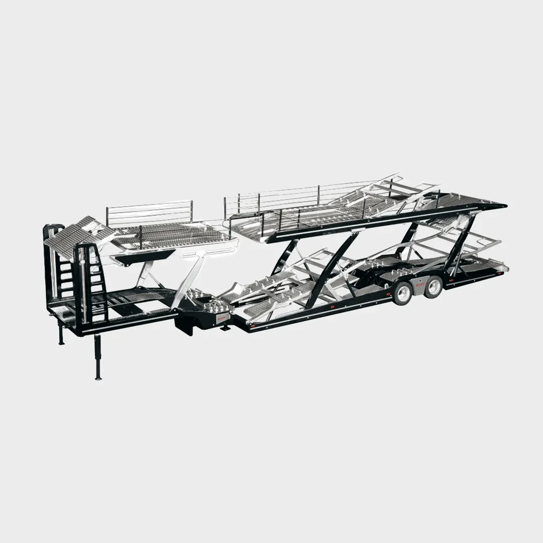 NZG Lohr miniature camion porte-voitures 1/18 noir