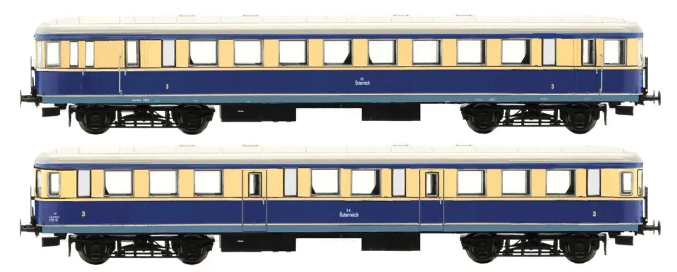 MINIS Rh 7758 autorail 2 éléments ÖBB Ep III-IV