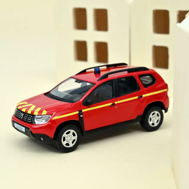 Norev Dacia Duster 2018 miniature 1/43 Pompiers