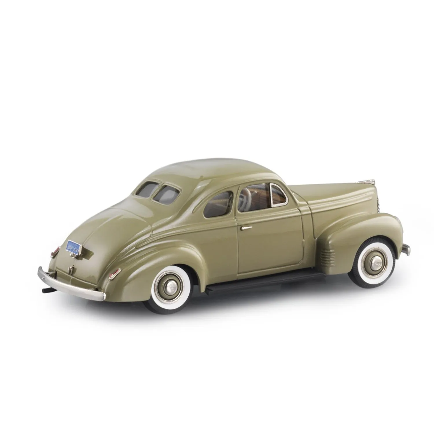 Brooklin 1939 Nash Ambassador 8 coupé miniature verte