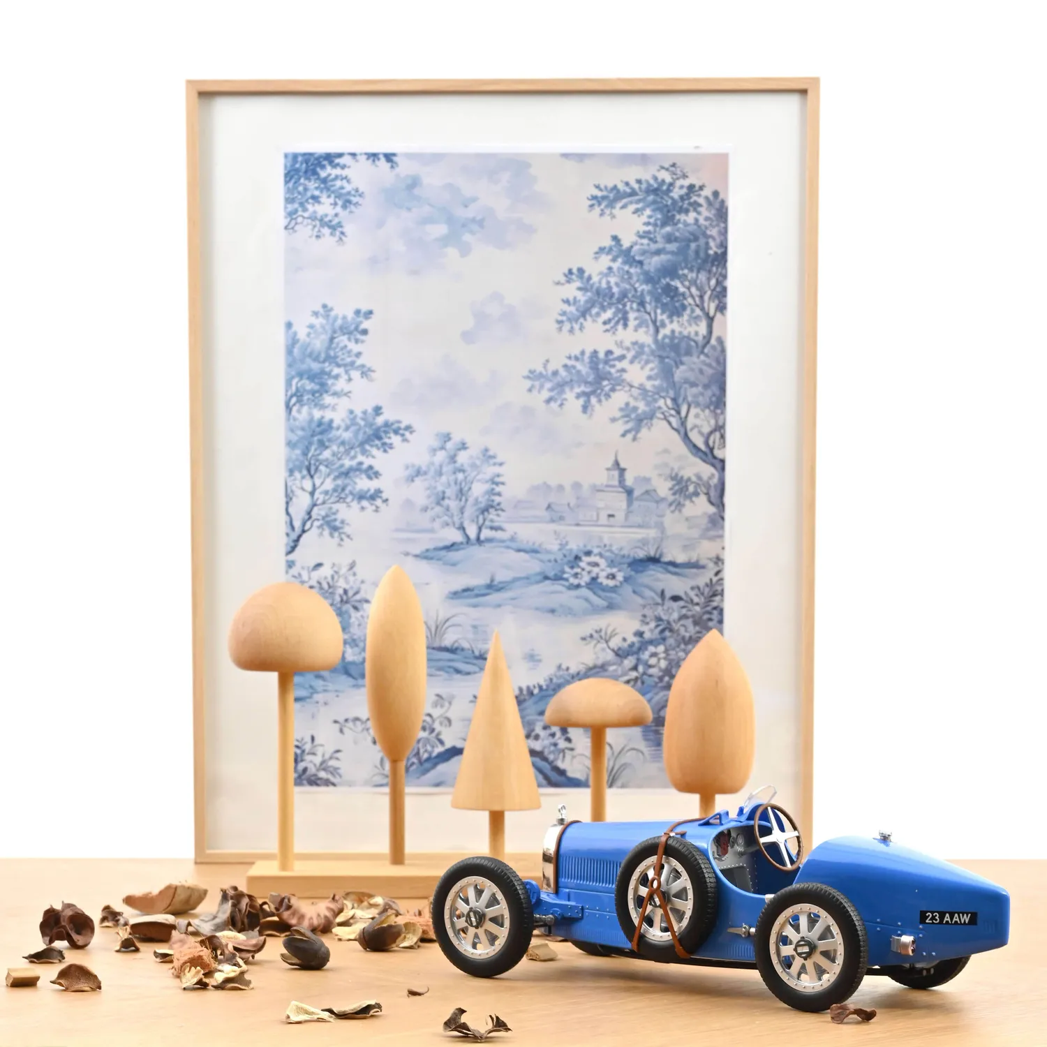 Norev Bugatti Type 35 1925 miniature 1/12 bleue