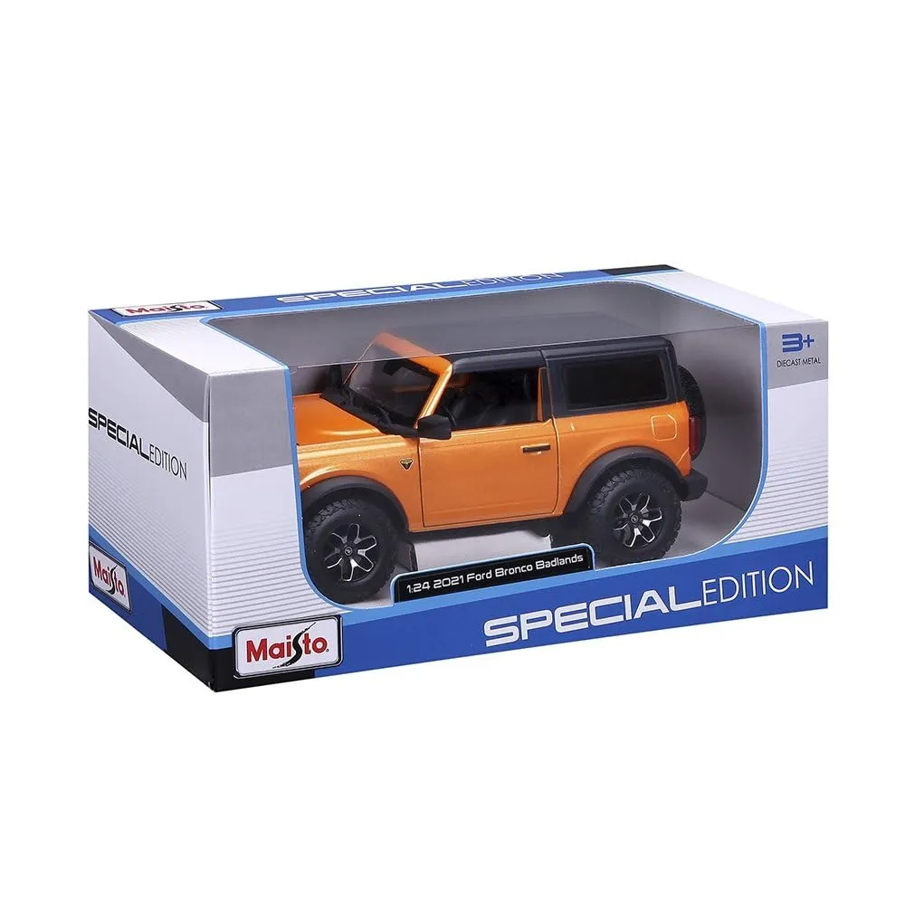 Maisto Special Edition Ford Bronco 2021 voiture 1:24 4x4