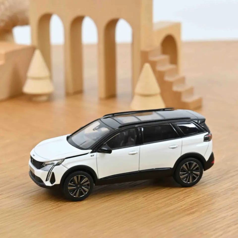Norev Peugeot 5008 GT Black Pack 2020 miniature 1/43 blanc nacré