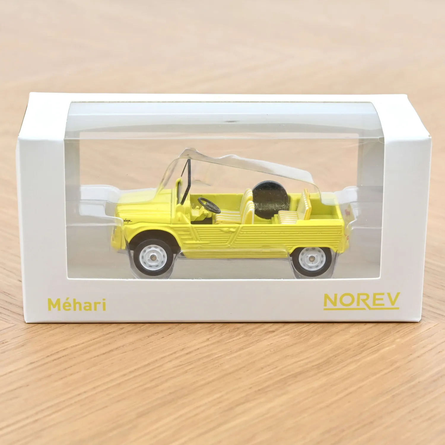 Norev Jet-car Citroën Méhari 1983 Plage miniature 1/43 jaune
