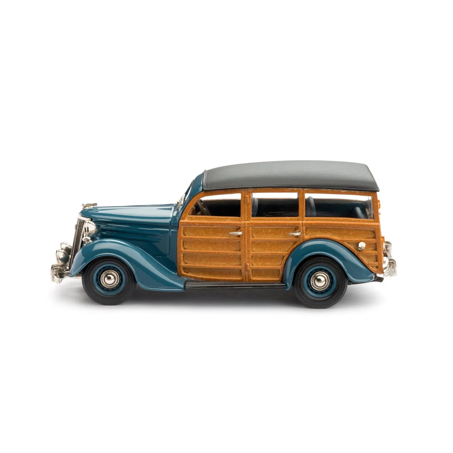 Brooklin Ford Pilot Station Wagon 1952 miniature woody bleue