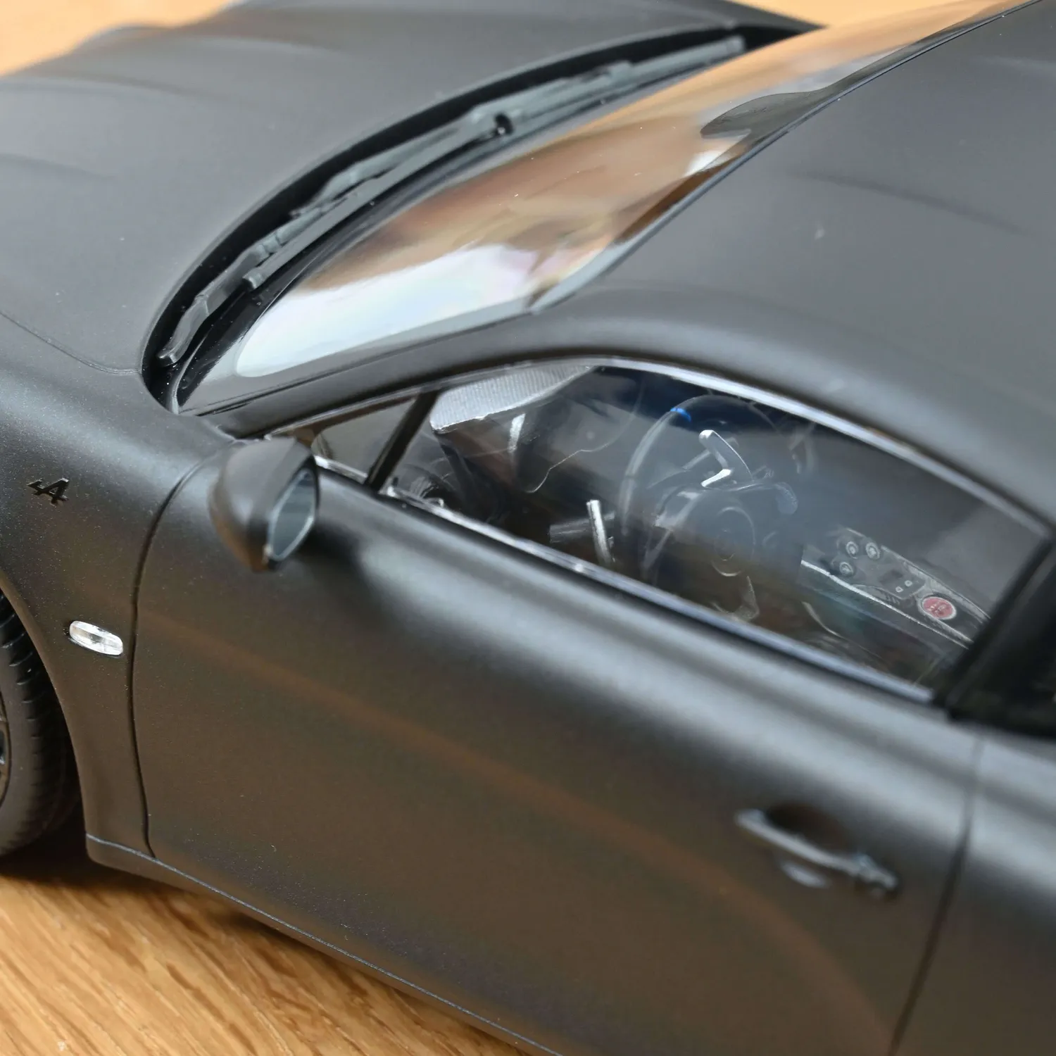 Norev Alpine A110 S Kit Aéro 2025 voiture miniature Noir Mat 1/18