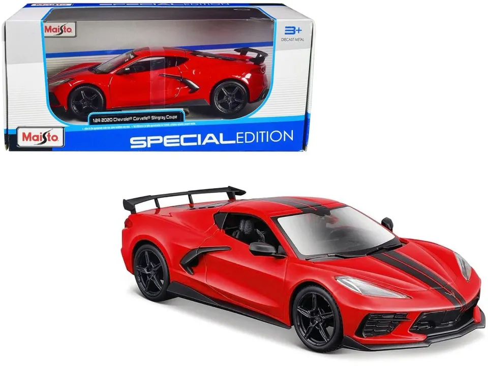 Maisto Corvette Stingray 2020 coupé miniature 1/24 High Wing