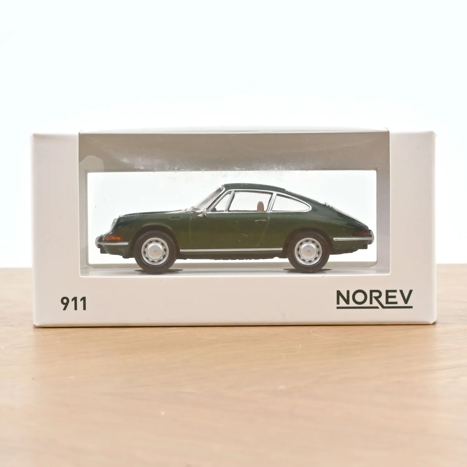 Norev Porsche 911 1969 miniature 1/43 Vert Irlandais