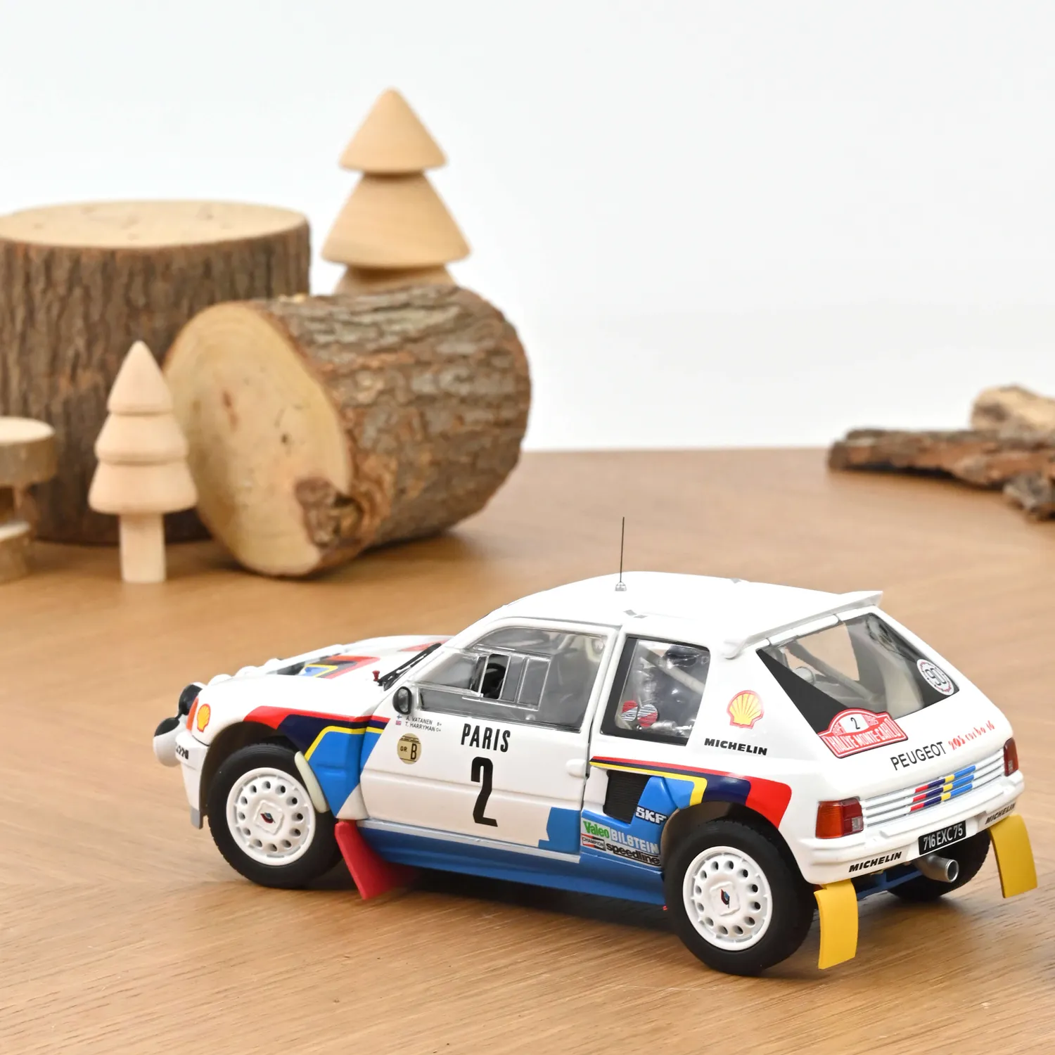 Norev Peugeot 205 T16 voiture miniature 1/18 Monte-Carlo