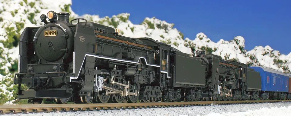MINIS Série C62-3 JNR locomotive vapeur époque III-V