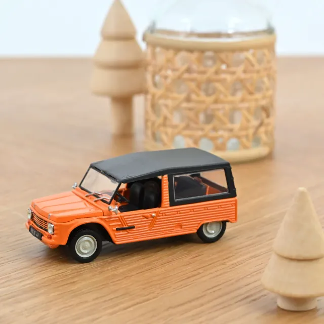 Norev Citroën Méhari 1978 miniature 1/43 orange Kirghiz