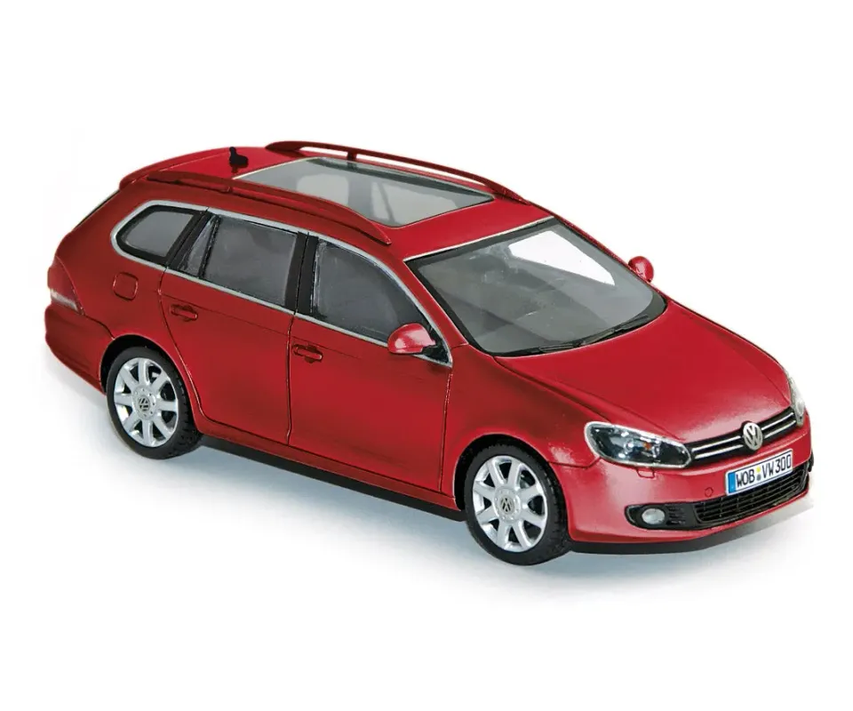 Norev VW Golf Variant 2009 miniature 1/43 rouge Salsa
