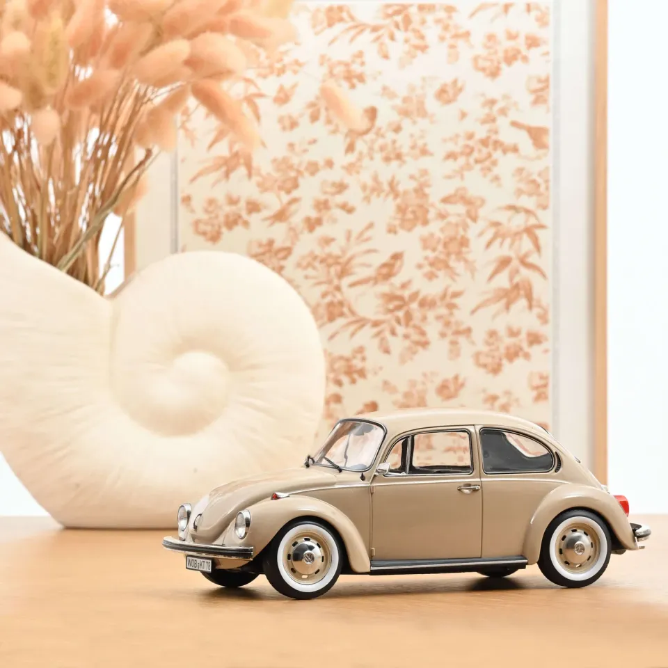 Norev VW 1303 Coccinelle 1973 miniature 1/18 beige