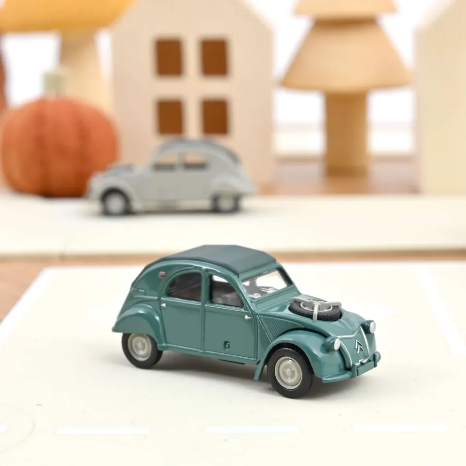 Norev Citroën 2CV 4x4 1964 miniature 1/54 vert agave