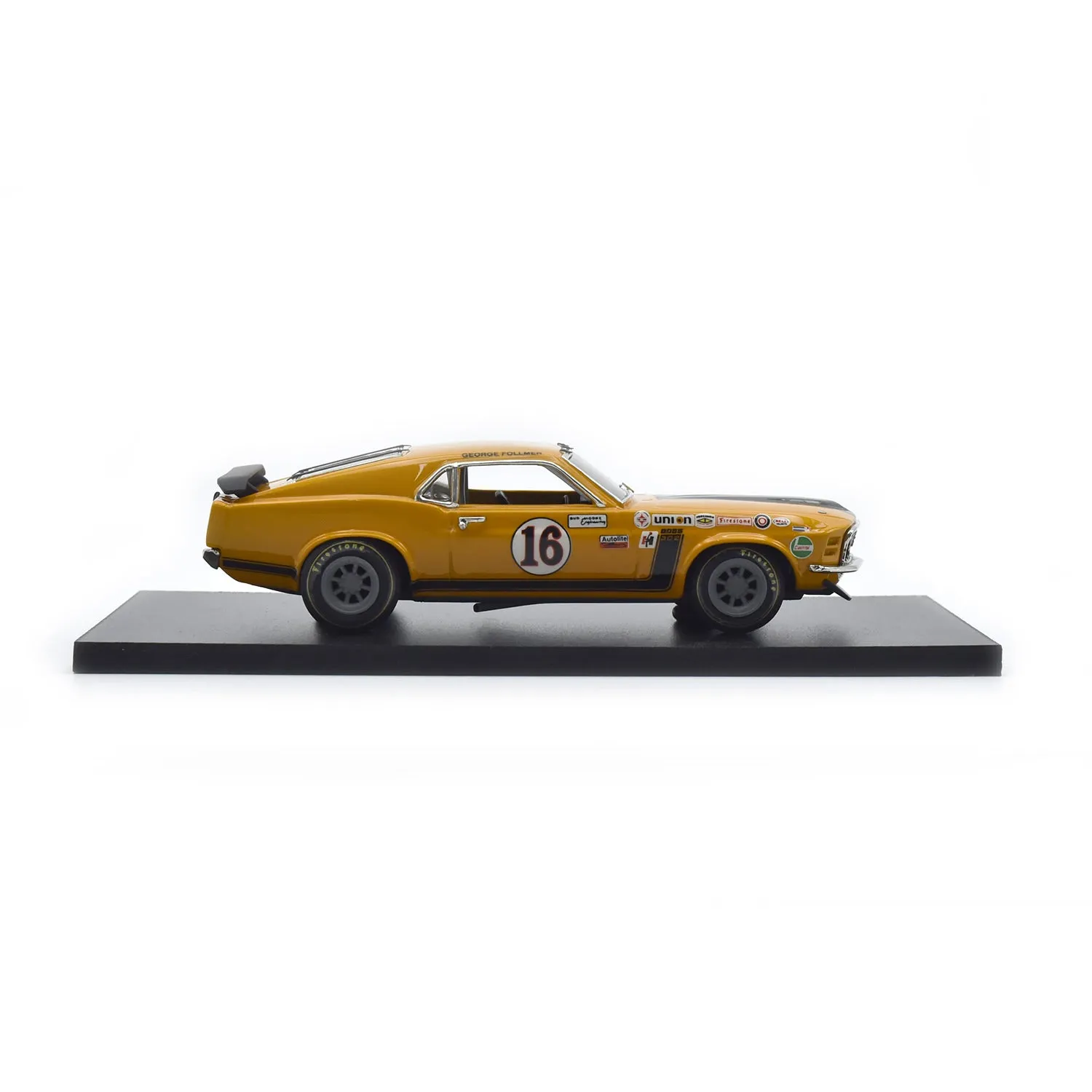 Brooklin SMTS B01B 1970 Mustang Boss 302 miniature course Follmer