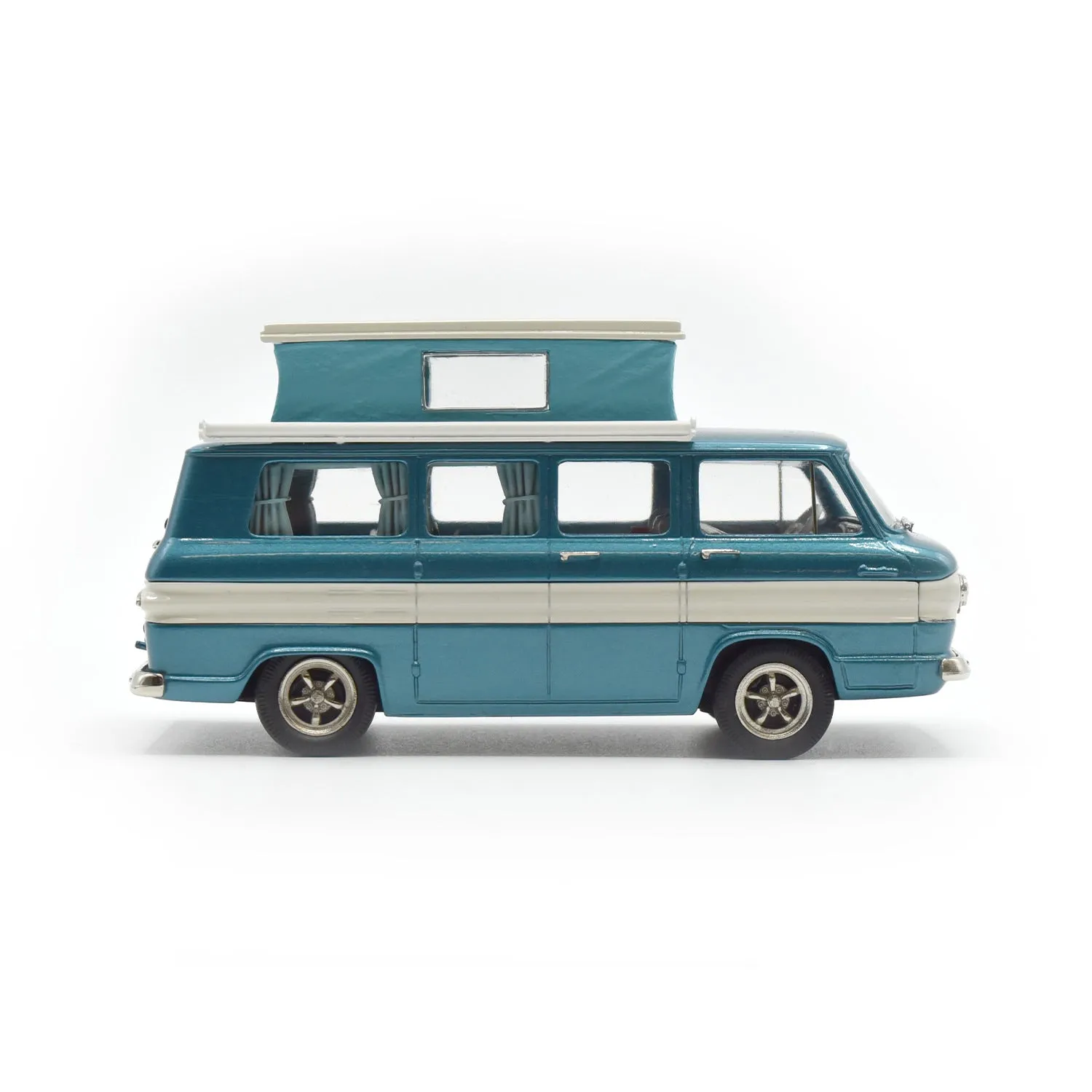 Brooklin Collection Chevrolet Corvair Greenbrier 1962 miniature camper turquoise