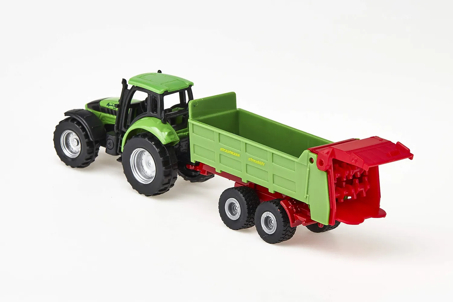 SIKU Farmer 1673 tracteur miniature vert avec épandeur