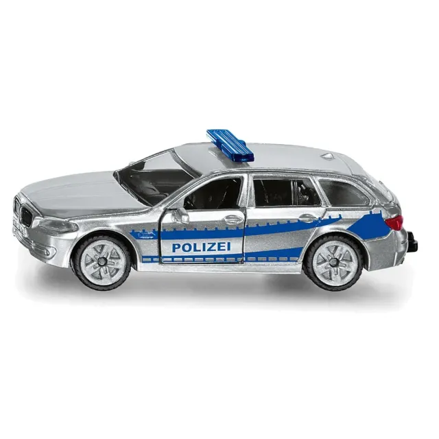 SIKU Super 1401 voiture miniature police argentée