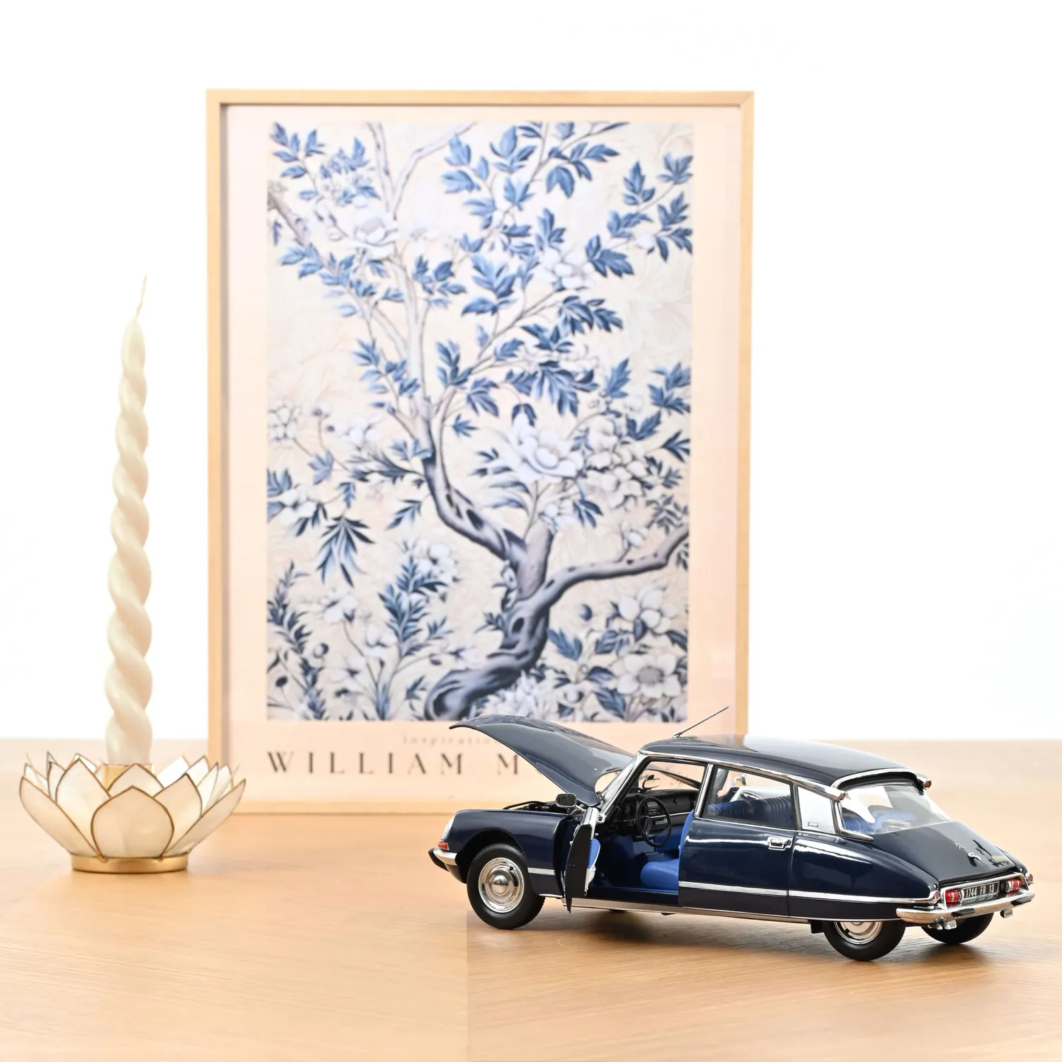 Norev Citroën DS 23 Pallas 1974 miniature 1/18 bleue