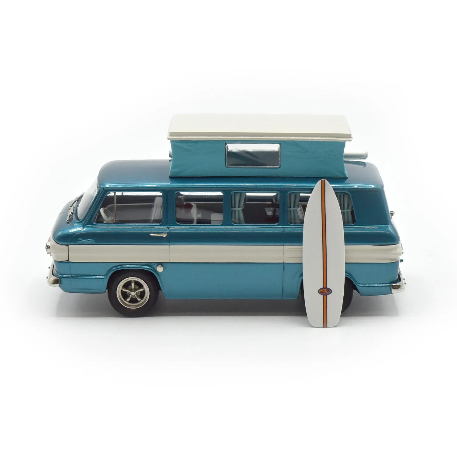Brooklin Collection Chevrolet Corvair Greenbrier 1962 miniature camper turquoise
