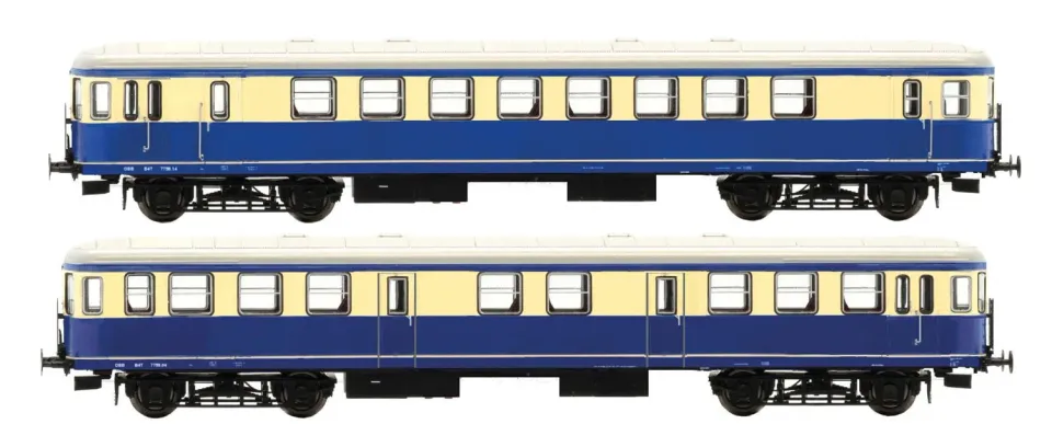 MINIS Rh 7758 autorail ÖBB Ep.IV 2 caisses AC
