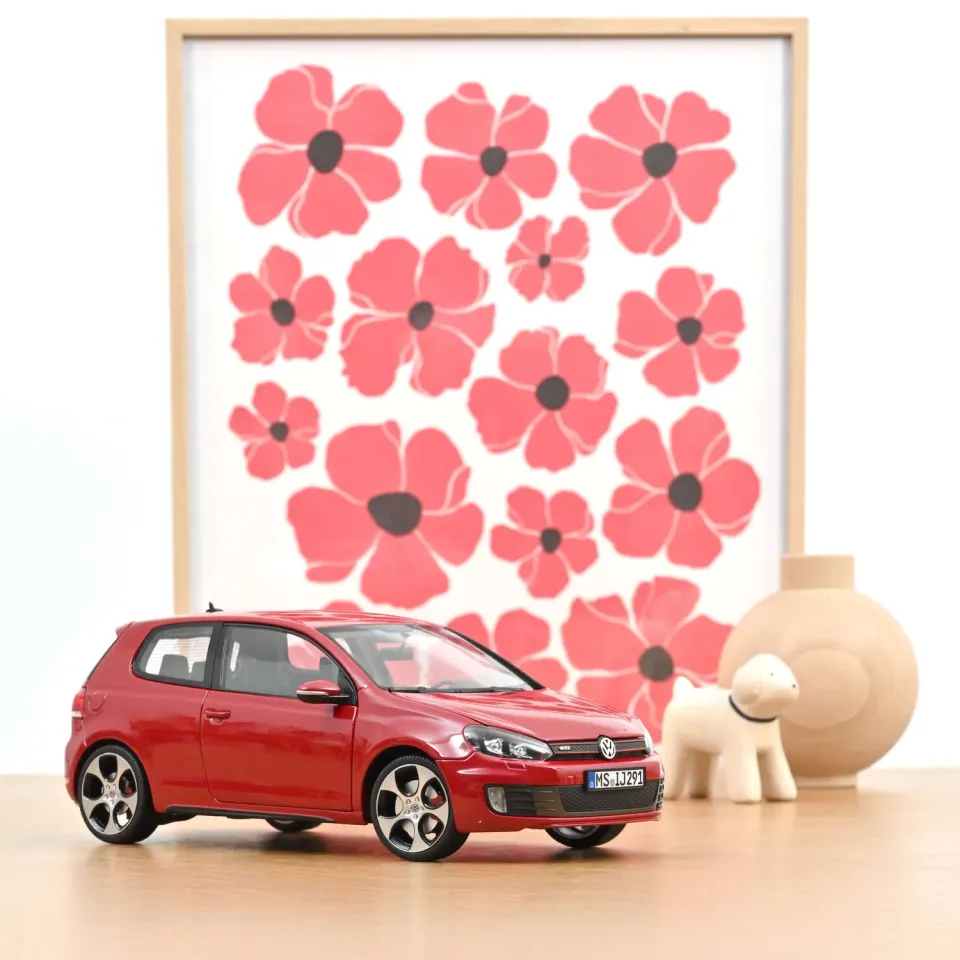Norev VW Golf GTI 2009 miniature 1/18 rouge Tornado