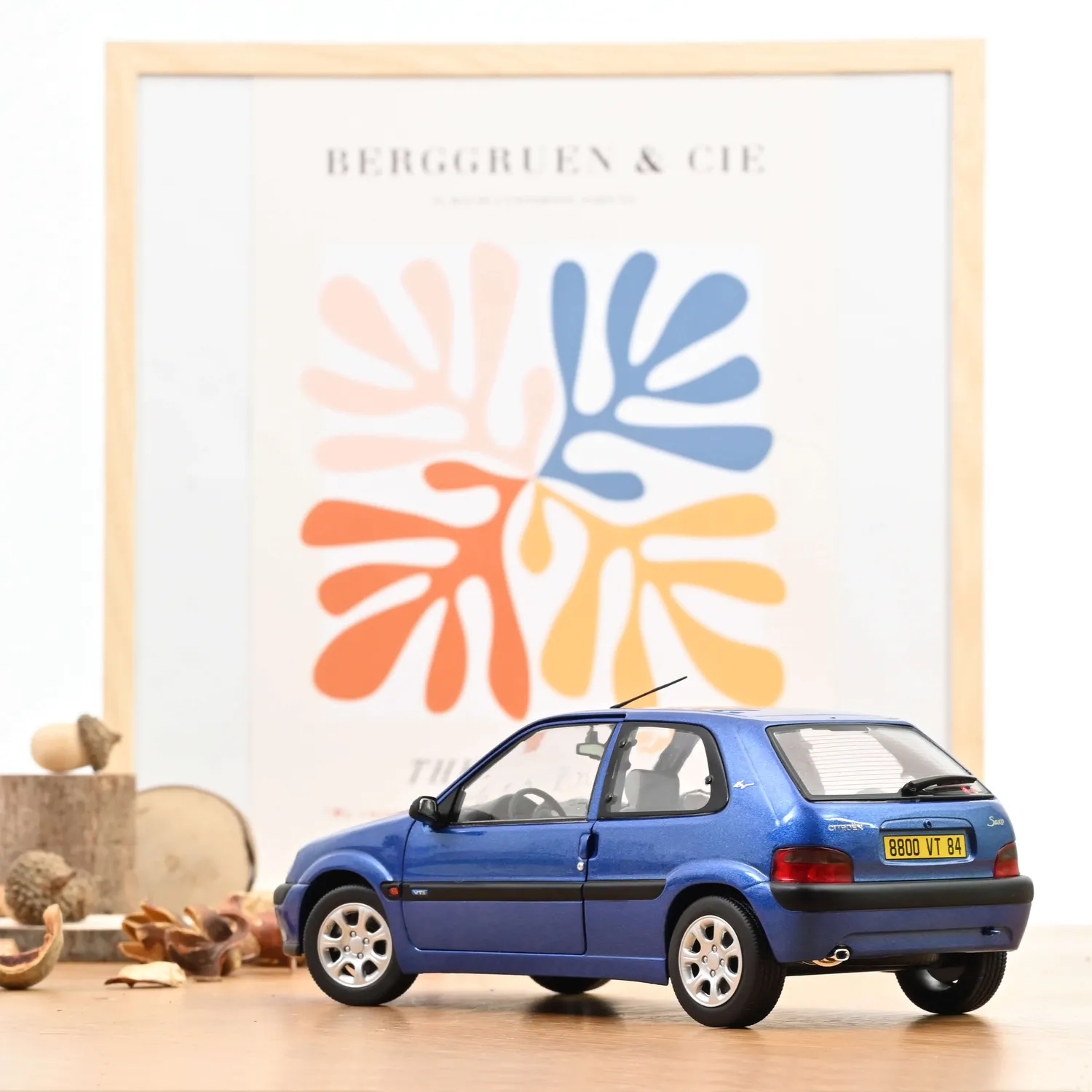 Norev Citroën Saxo VTS 1996 voiture miniature 1/18 bleu