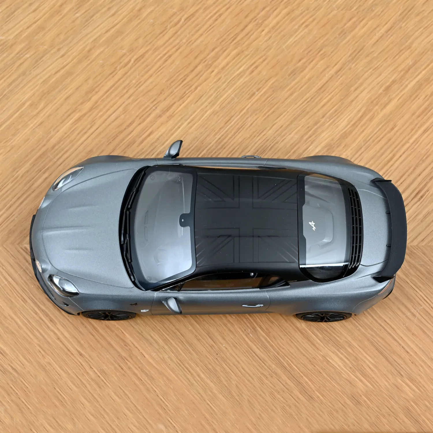 Norev Alpine A110 S Enstone Edition 2023 miniature 1/18 Gris Tonnerre