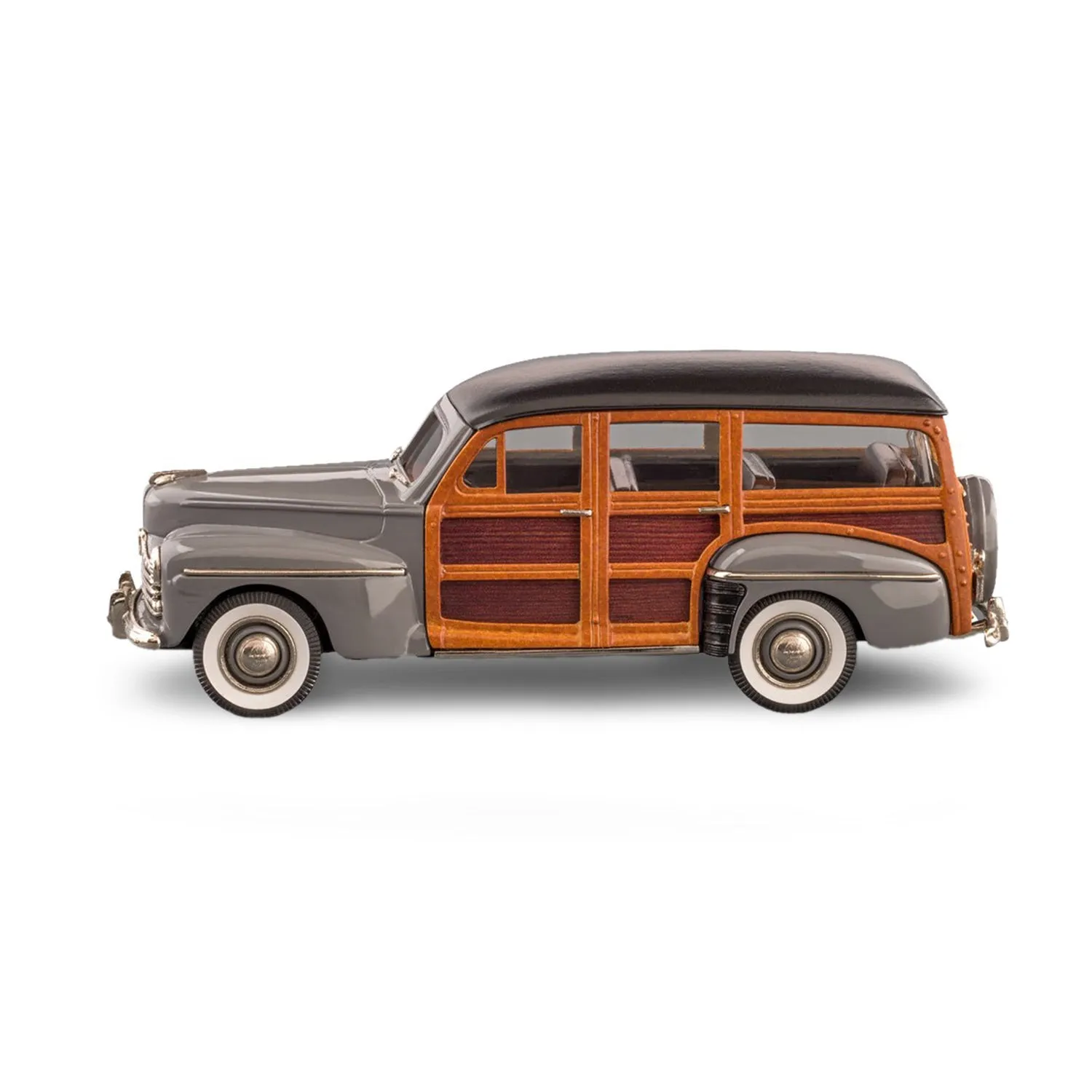 Brooklin Limited 1948 Ford V-8 Station Wagon miniature grise
