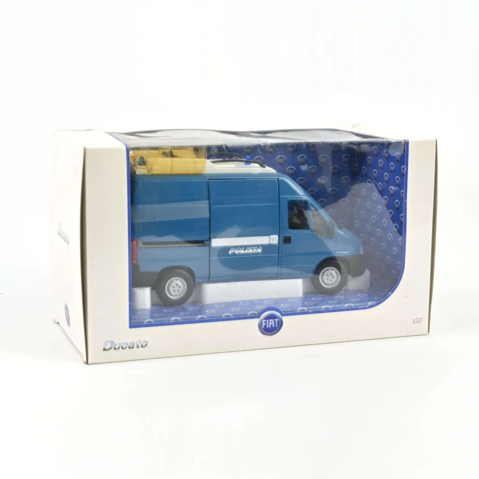 Norev Fiat Ducato Polizia miniature 1/24 Italie